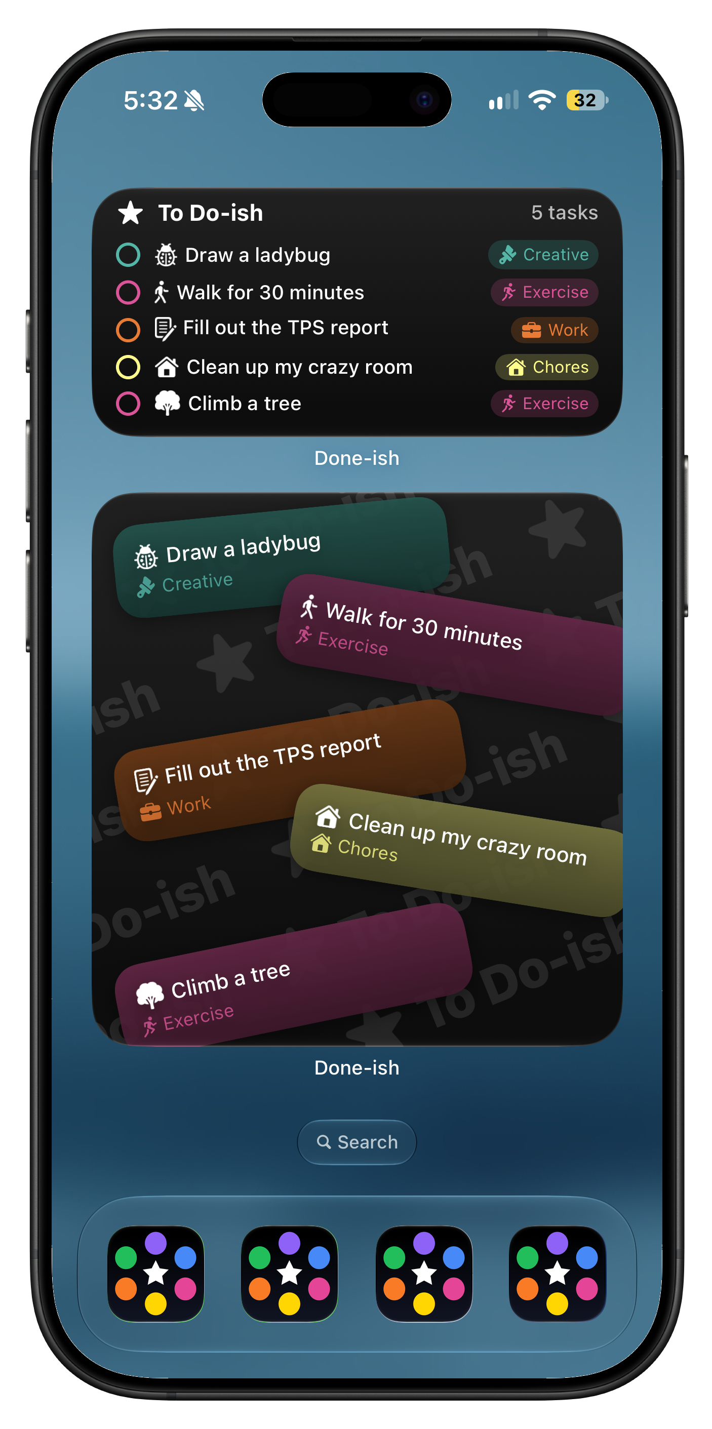 Done-ish widgets