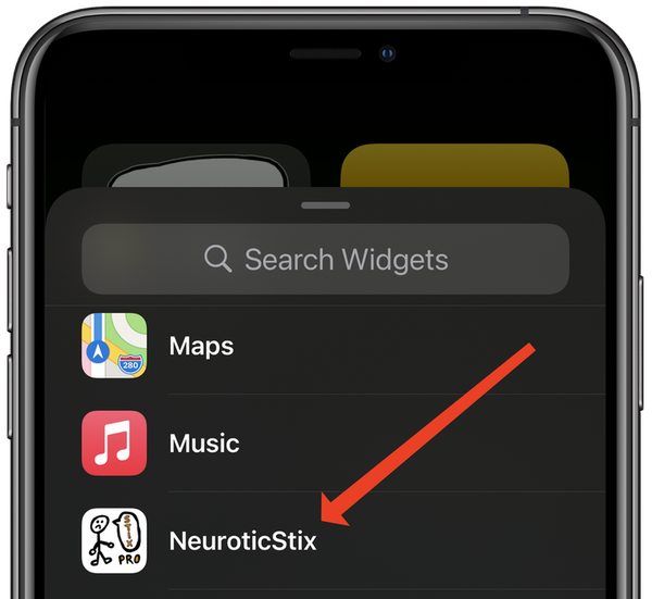 Select widget